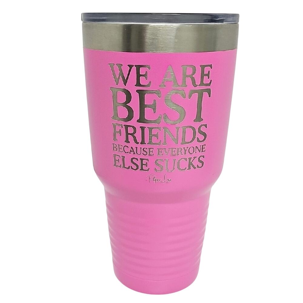 Piper Lou Polar Camel Pink Stainless Steel Tumbler with Humorous Quote - Gift